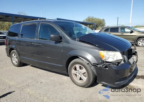 2012 Dodge Grand Caravan Sxt from USA, damaged, VIN 2C4RDGCG6CR329485